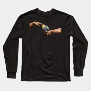 michelangelo cockatiel Long Sleeve T-Shirt